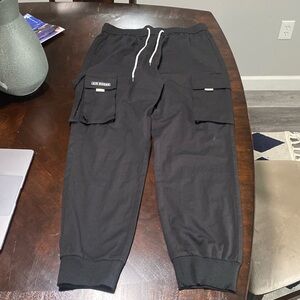 drawstring cargo pants